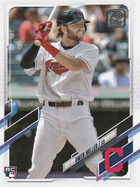 Owen Miller - 2021 Topps 70th Anniversary Update Series Rookie Card